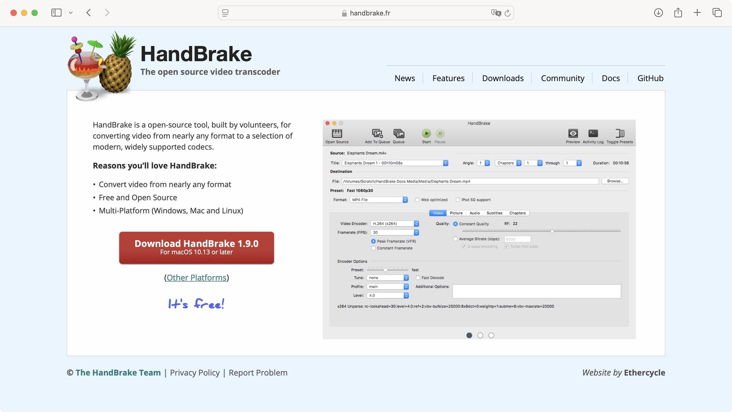 របៀបបំប្លែង MKV to MP4 ជាមួយ HandBrake (Free & Easy)